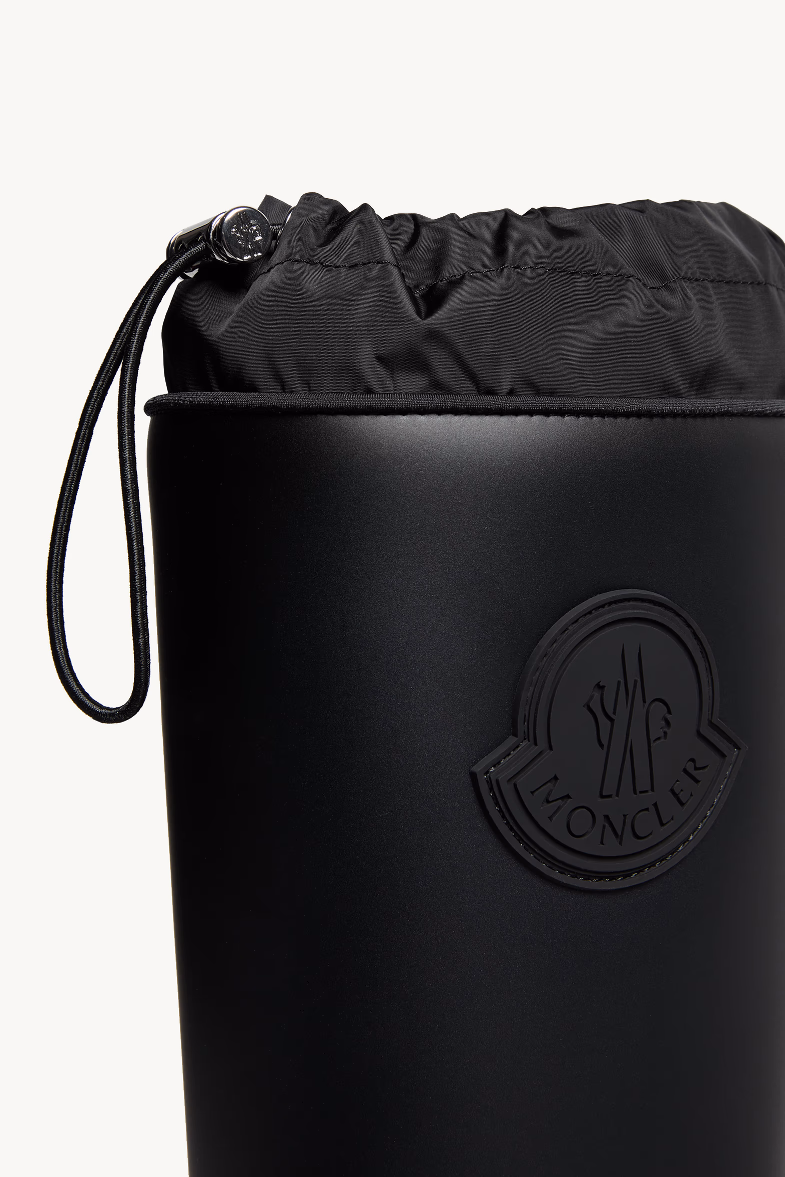 Kickstream High Rain Boots Women Black Moncler 7
